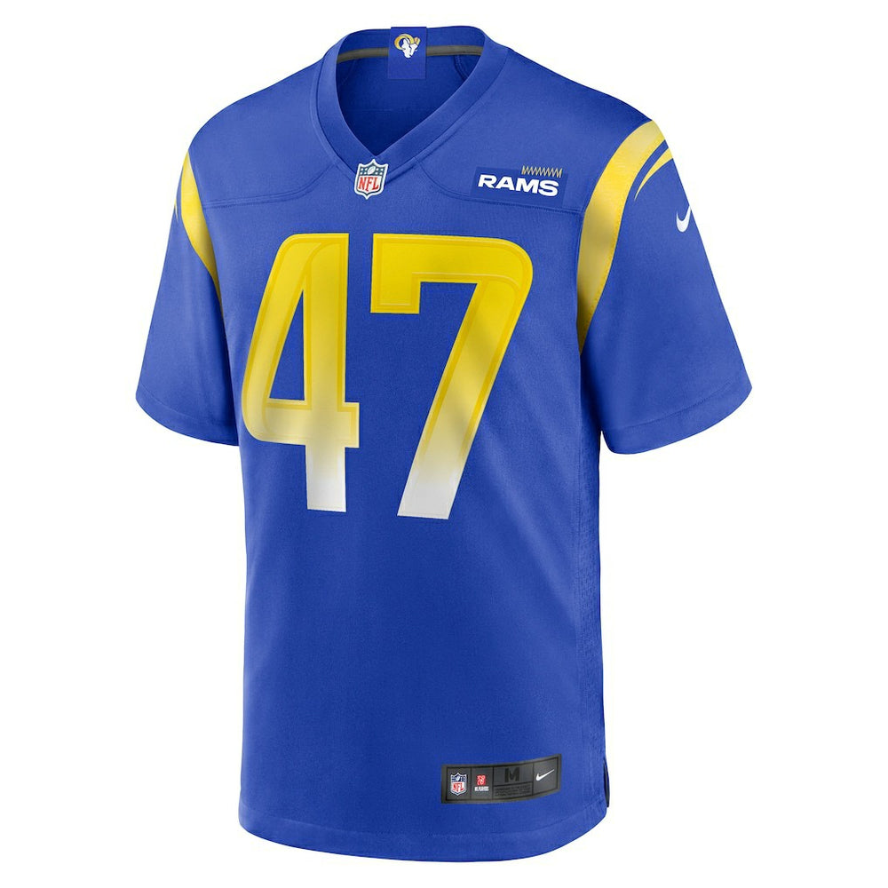 Alex Ward Los Angeles Rams Home Game Jersey Royal - Nike