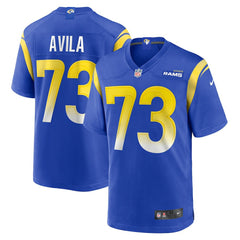 Steve Avila Los Angeles Rams Home Game Jersey Royal - Nike