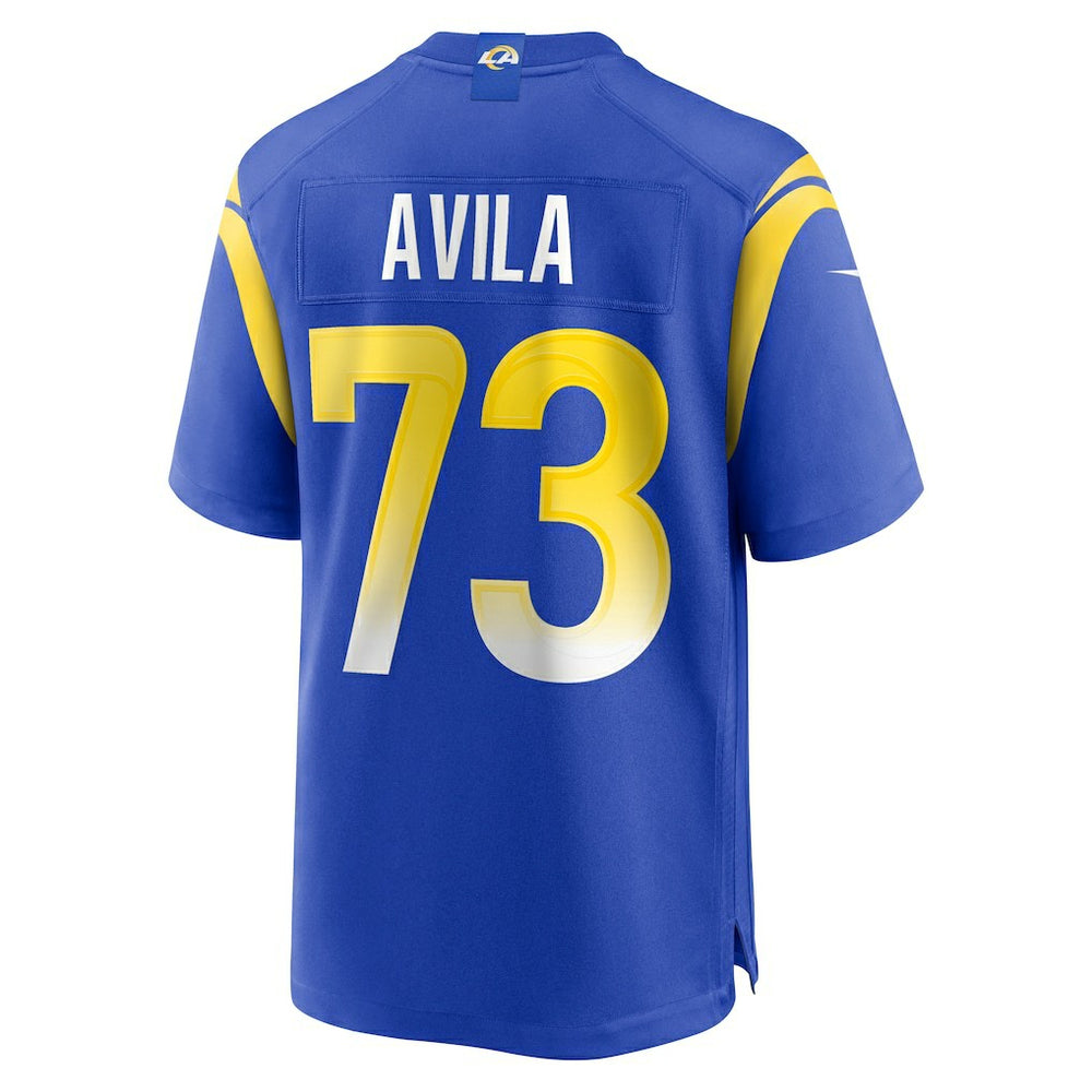Steve Avila Los Angeles Rams Home Game Jersey Royal - Nike