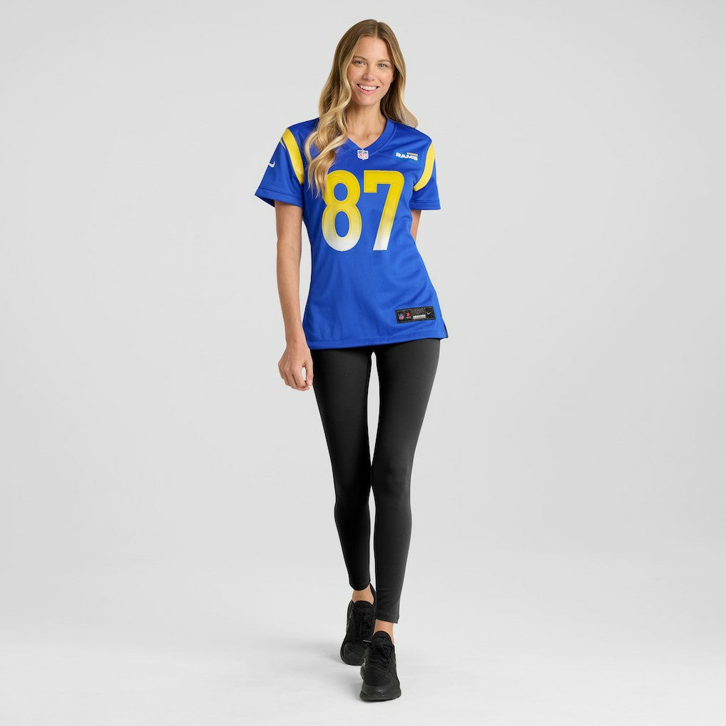 Davis Allen Los Angeles Rams Women's Home Game Jersey - Royal | NFL Jerseys