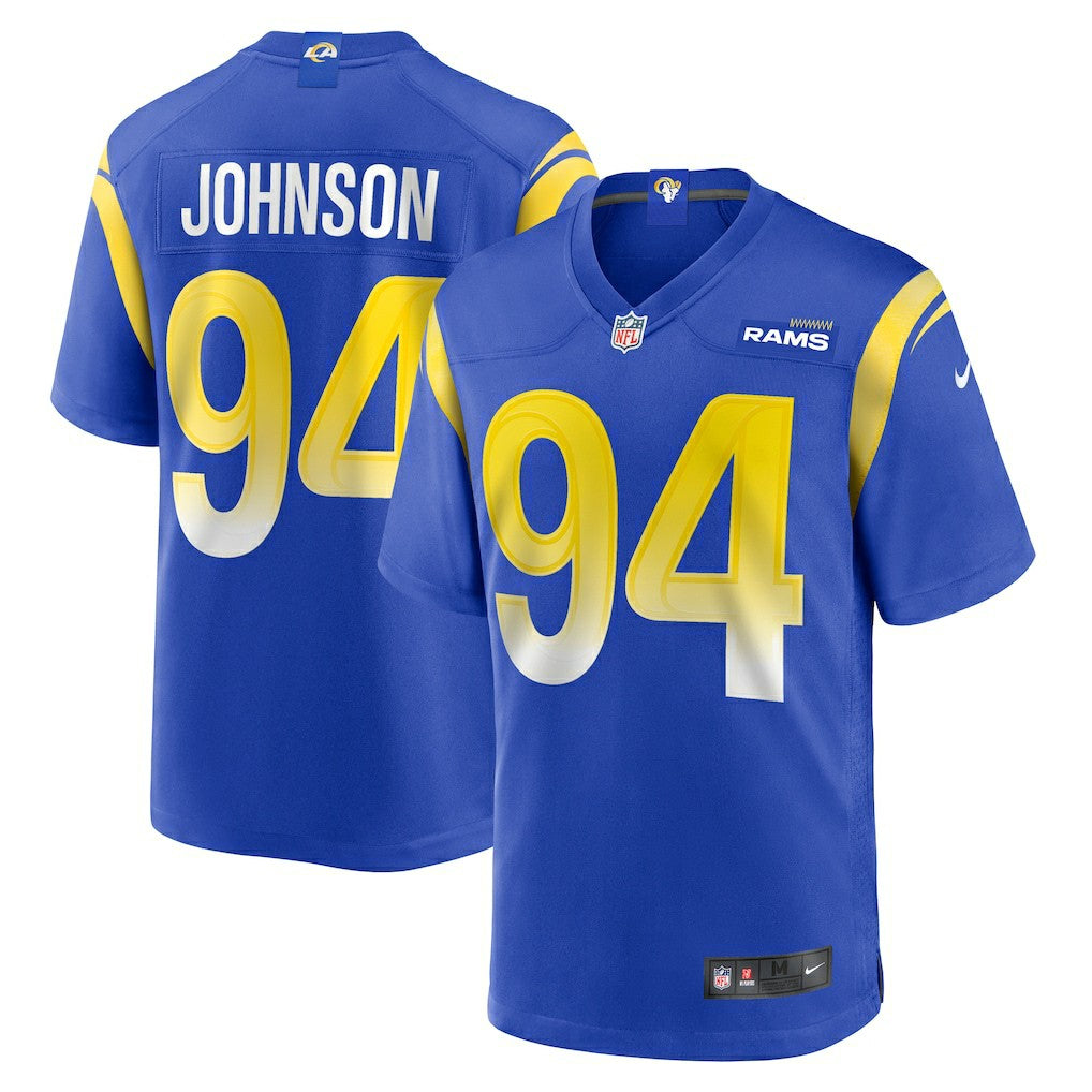 Desjuan Johnson Los Angeles Rams Home Game Jersey Royal - Nike