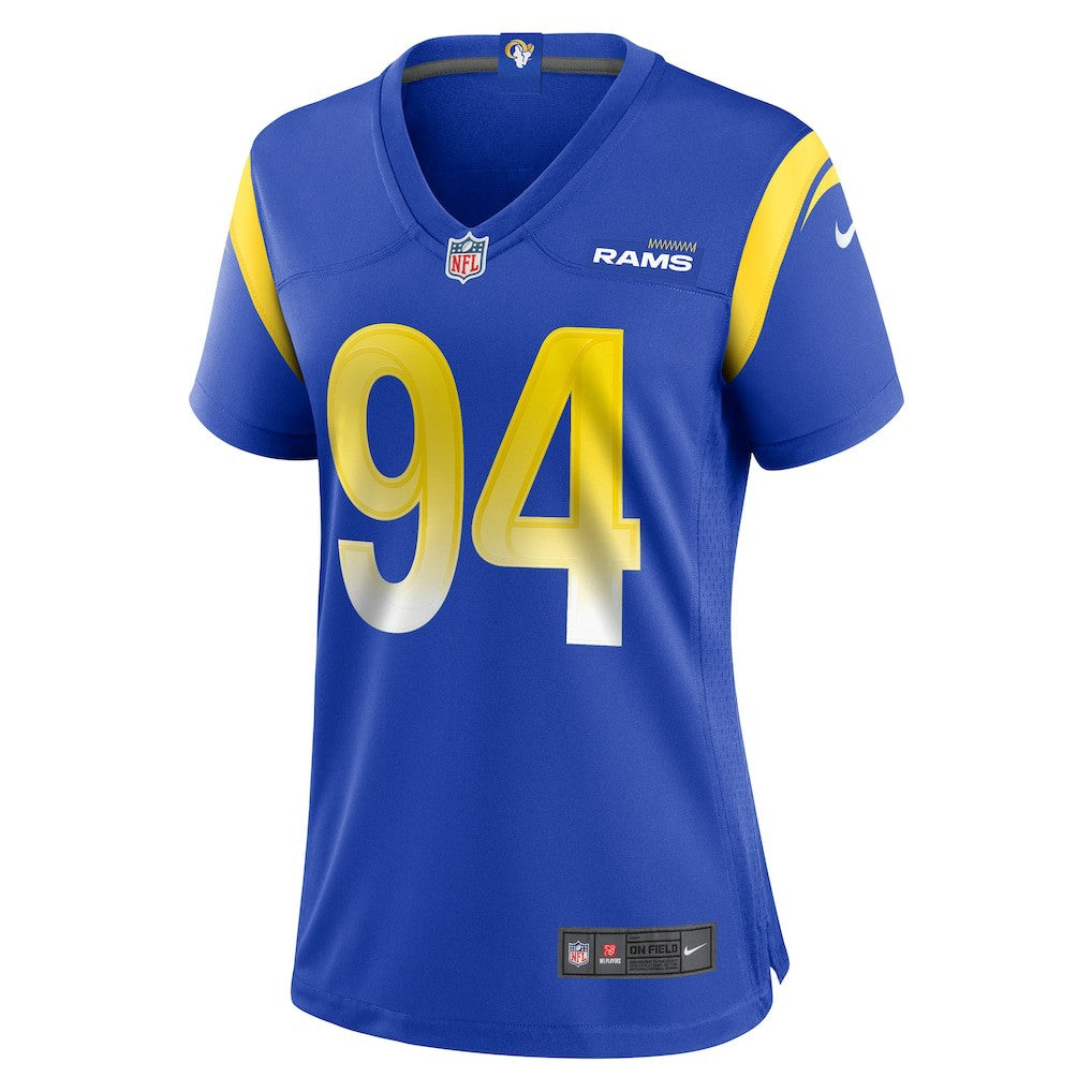 Desjuan Johnson Los Angeles Rams Women's Home Game Jersey Royal - Nike