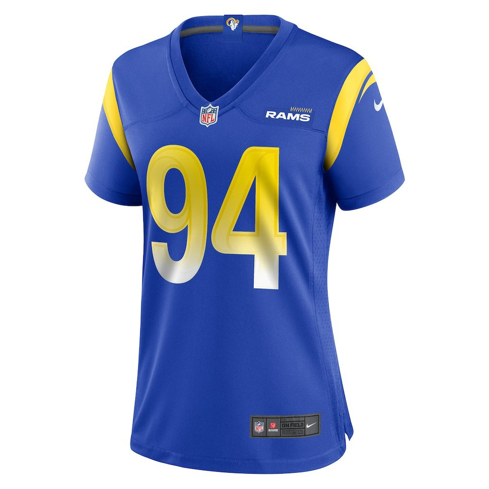 Desjuan Johnson Los Angeles Rams Women's Home Game Jersey Royal - Nike