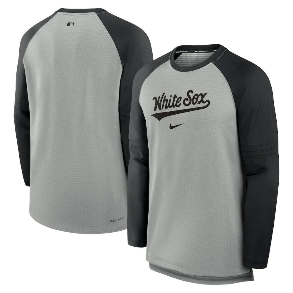 Chicago White Sox Nike Authentic Collection Game Time Raglan Performance Long Sleeve T-Shirt discount
