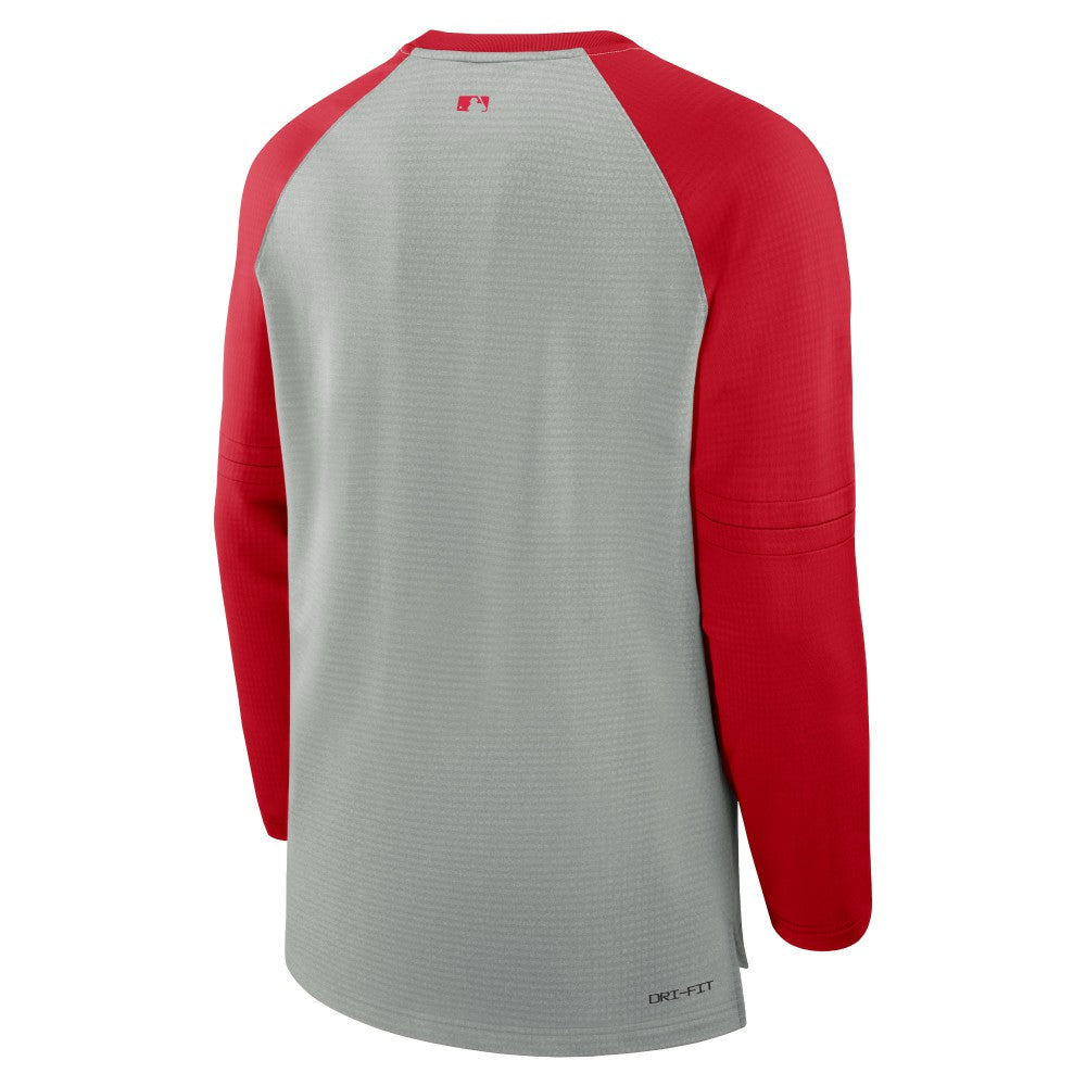 Los Angeles Angels Nike Authentic Collection Game Time Raglan Performance Long Sleeve T-Shirt Lifestyle