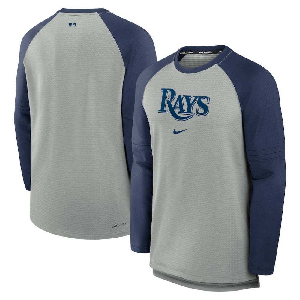 Tampa Bay Rays Nike Authentic Collection Game Time Raglan Performance Long Sleeve T-Shirt Near Me