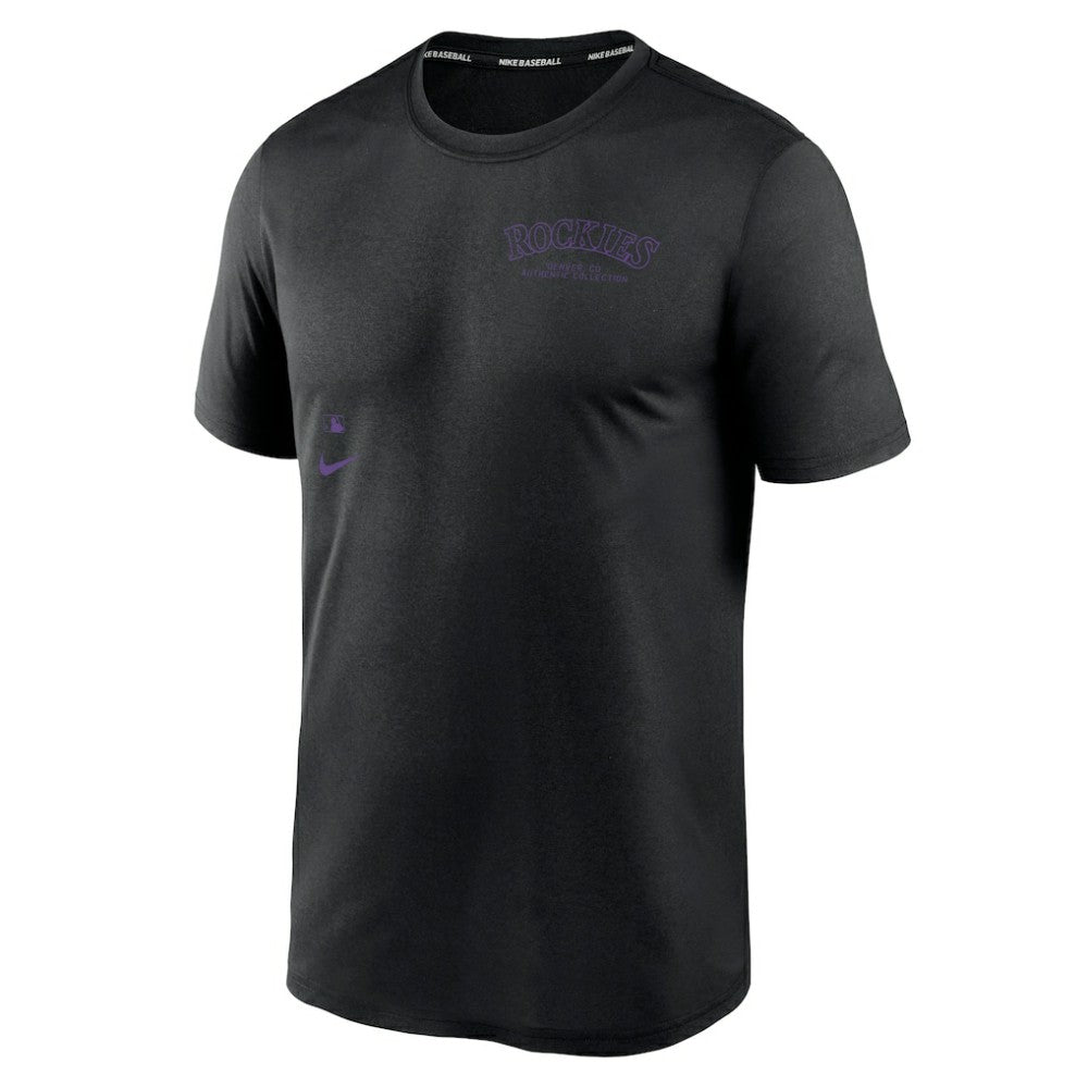 Colorado Rockies Nike Authentic Collection Early Work Tri-Blend Performance T-Shirt discount