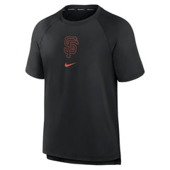 San Francisco Giants Nike Authentic Collection Pregame Raglan Performance T-Shirt Online