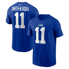 Jaxon Smith-Njigba Seattle Seahawks Player Name & Number T-Shirt Royal - Nike
