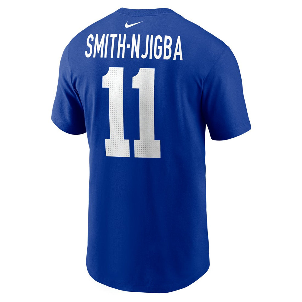 Jaxon Smith-Njigba Seattle Seahawks Player Name & Number T-Shirt Royal - Nike