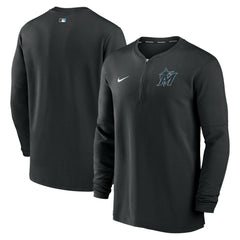 Miami Marlins Nike Authentic Collection Game Time Performance Quarter-Zip Top Near Me