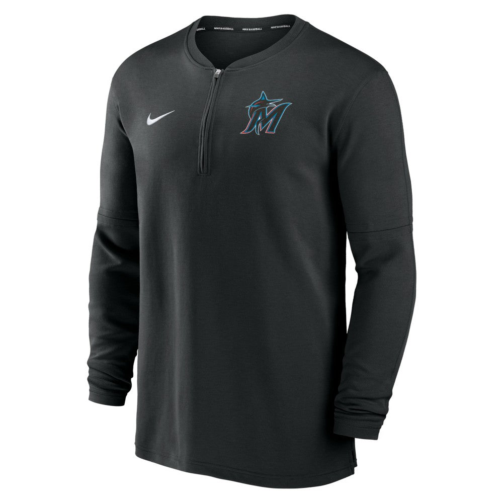 Miami Marlins Nike Authentic Collection Game Time Performance Quarter-Zip Top Near Me