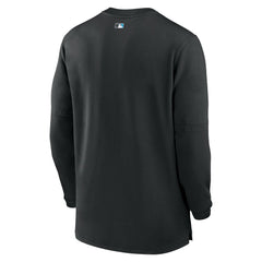 Miami Marlins Nike Authentic Collection Game Time Performance Quarter-Zip Top Near Me