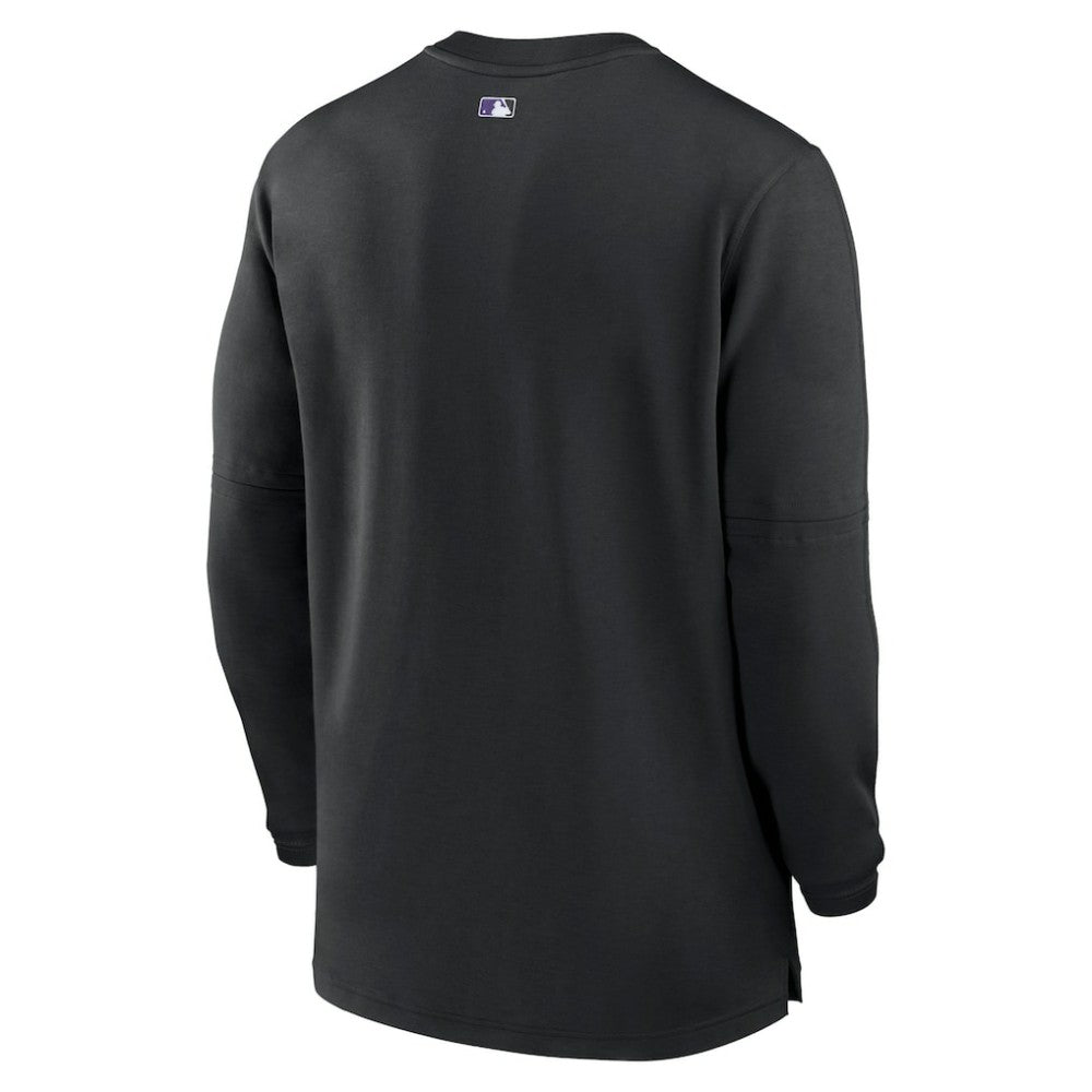 Colorado Rockies Nike Authentic Collection Game Time Performance Quarter-Zip Top On Sale