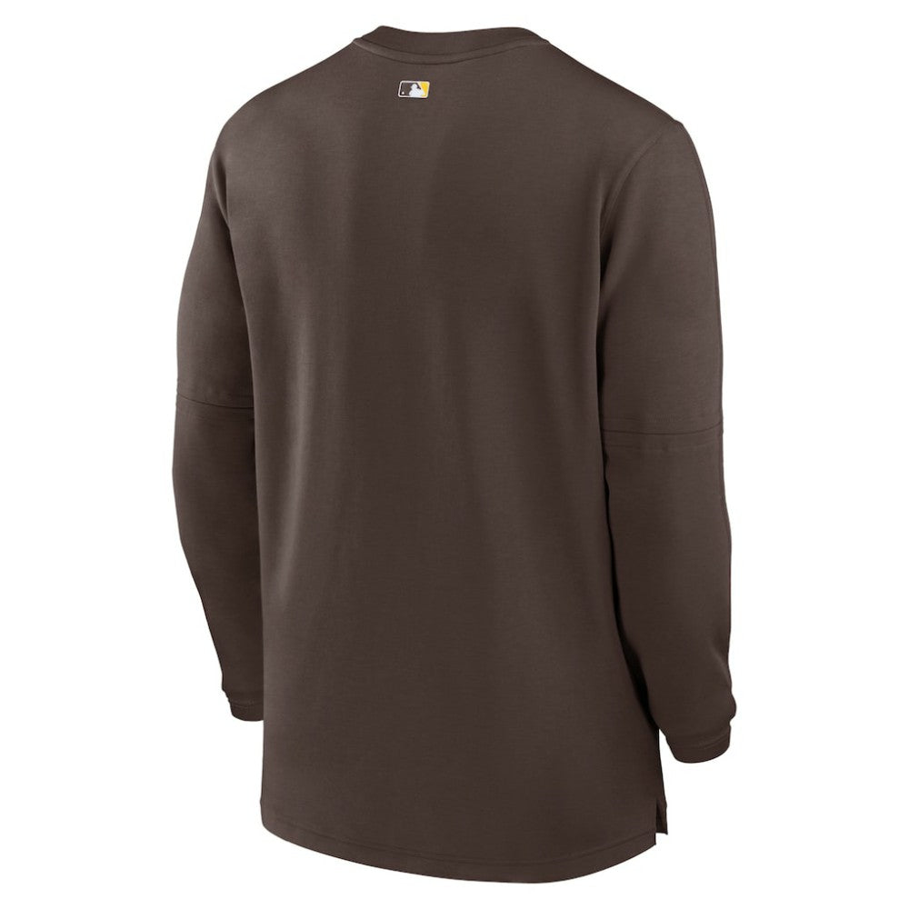 San Diego Padres Nike Authentic Collection Game Time Performance Quarter-Zip Top Sale