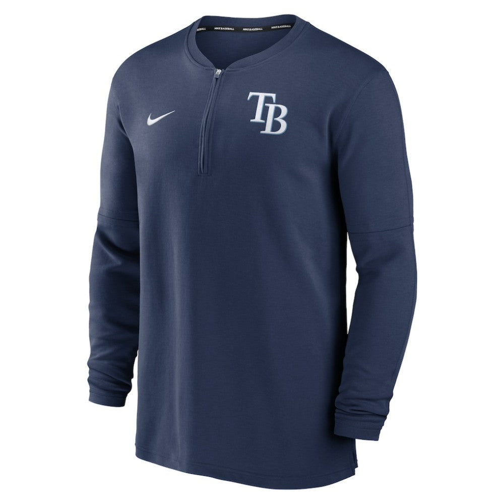 Tampa Bay Rays Nike Authentic Collection Game Time Performance Quarter-Zip Top Lifestyle