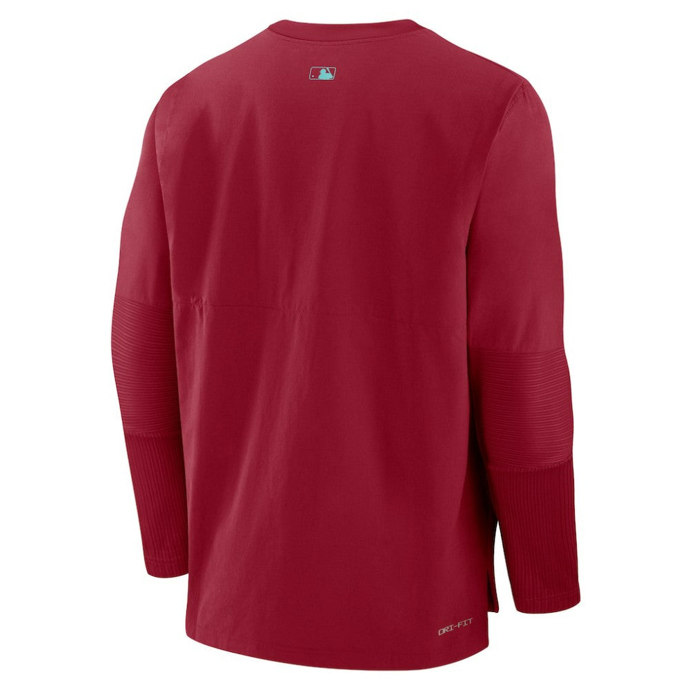 Arizona Diamondbacks Nike Authentic Collection Player Dri-FIT Lightweight Pullover Online