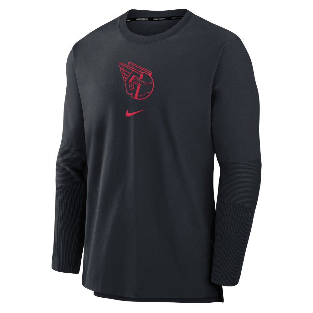 Cleveland Guardians Nike Authentic Collection Player Dri-FIT Lightweight Pullover for sale