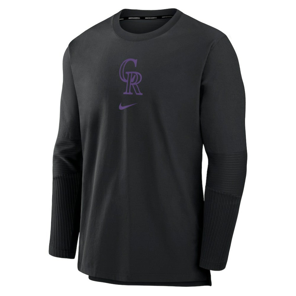 Colorado Rockies Nike Authentic Collection Player Dri-FIT Lightweight Pullover discount