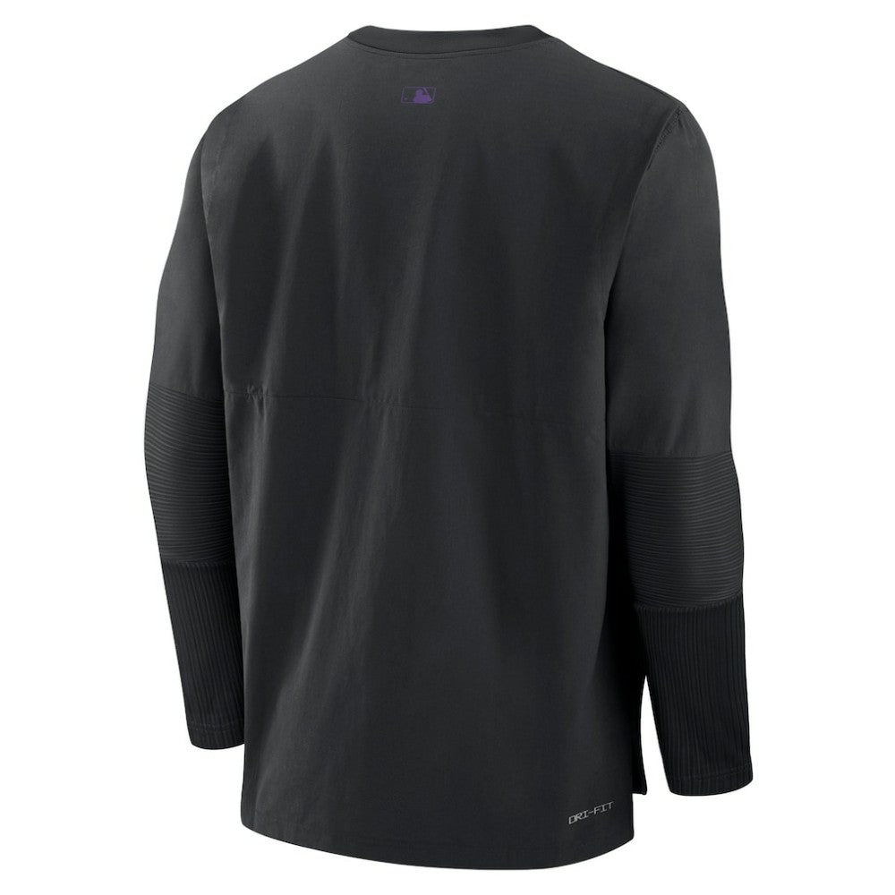 Colorado Rockies Nike Authentic Collection Player Dri-FIT Lightweight Pullover discount