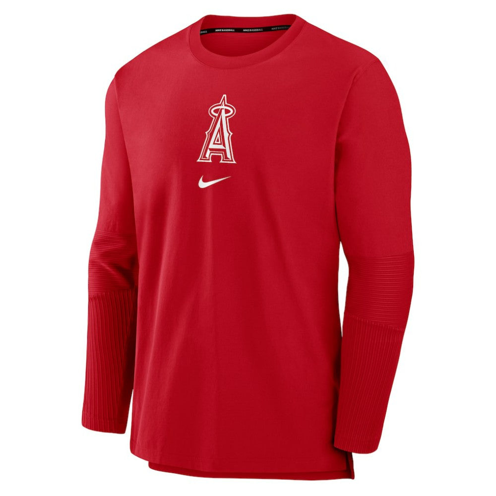 Los Angeles Angels Nike Authentic Collection Player Dri-FIT Lightweight Pullover Online