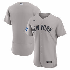 New York Yankees Nike Road Sponsor Patch Authentic Jersey Clearance