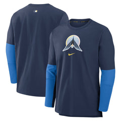 Minnesota Twins Nike Authentic Collection Player Dri-FIT Lightweight Pullover Lifestyle