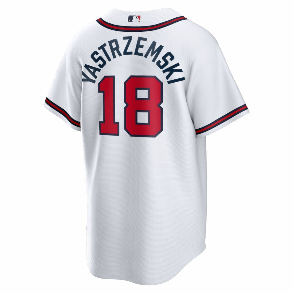 Mike Yastrzemski Atlanta Braves Nike Replica Jersey Lifestyle