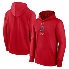 Los Angeles Angels Nike Authentic Collection City Connect Practice Performance Pullover Hoodie Lifestyle