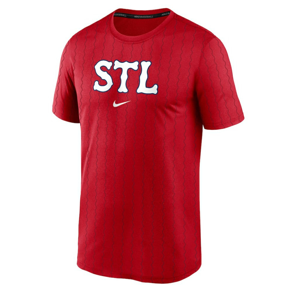 St. Louis Cardinals Nike 2024 City Connect Authentic Collection Practice Velocity Performance T-Shirt On Sale