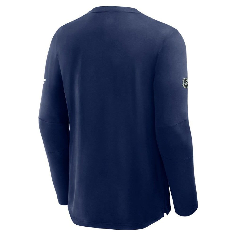 Florida Panthers - Fanatics Authentic Pro Rink Tech Long Sleeve T-Shirt Navy