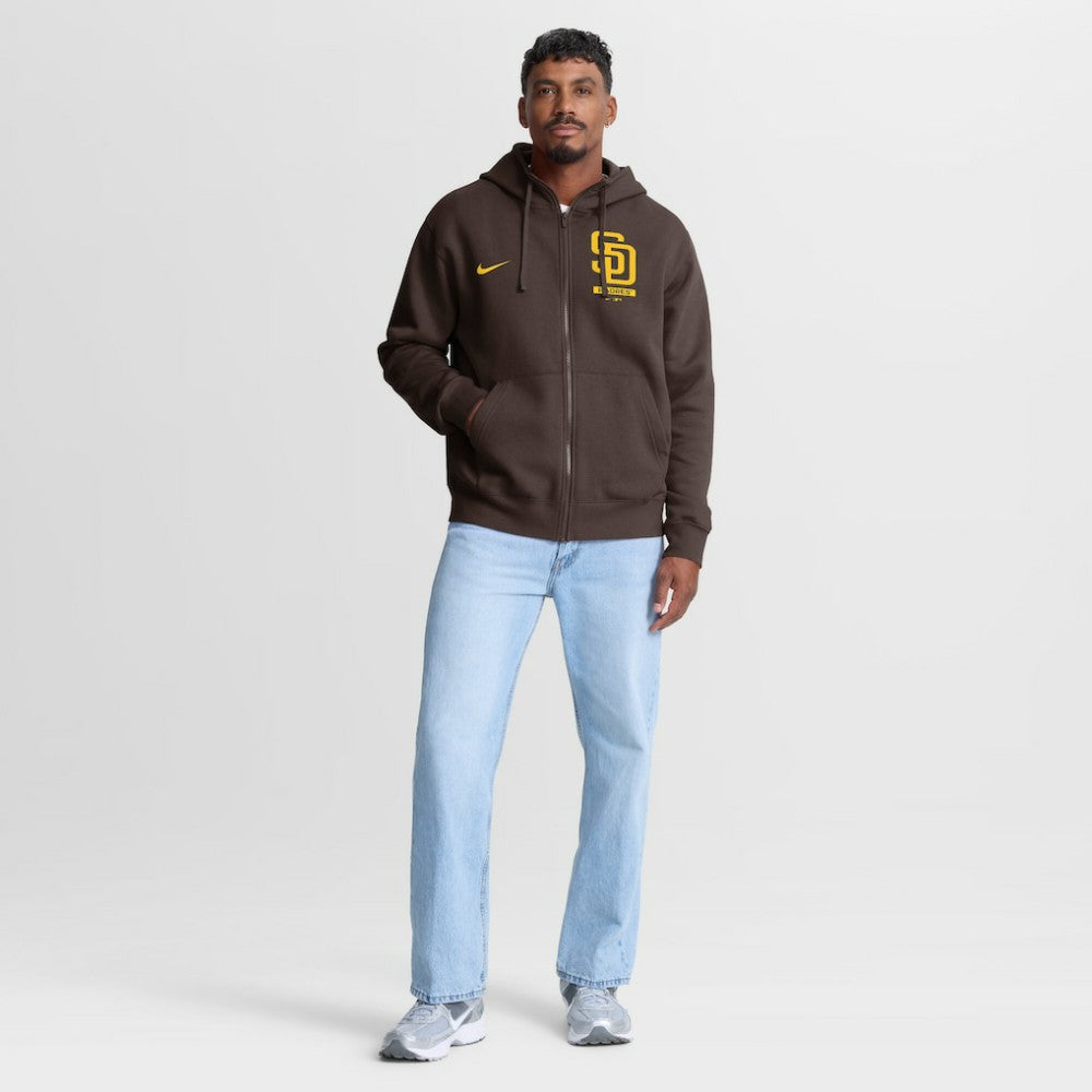 San Diego Padres Nike Primetime Lockup Full-Zip Hoodie Clearance