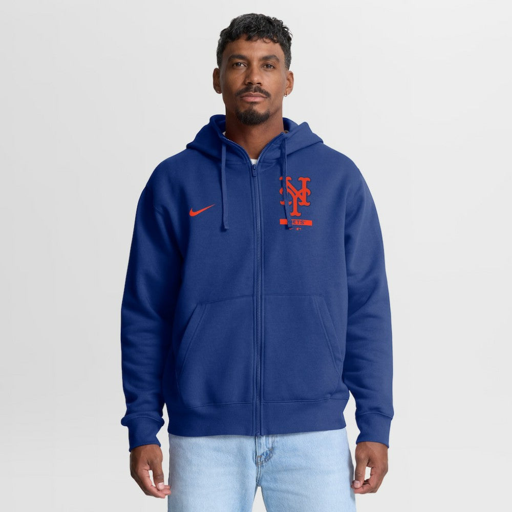 New York Mets Nike Primetime Lockup Full-Zip Hoodie Lifestyle