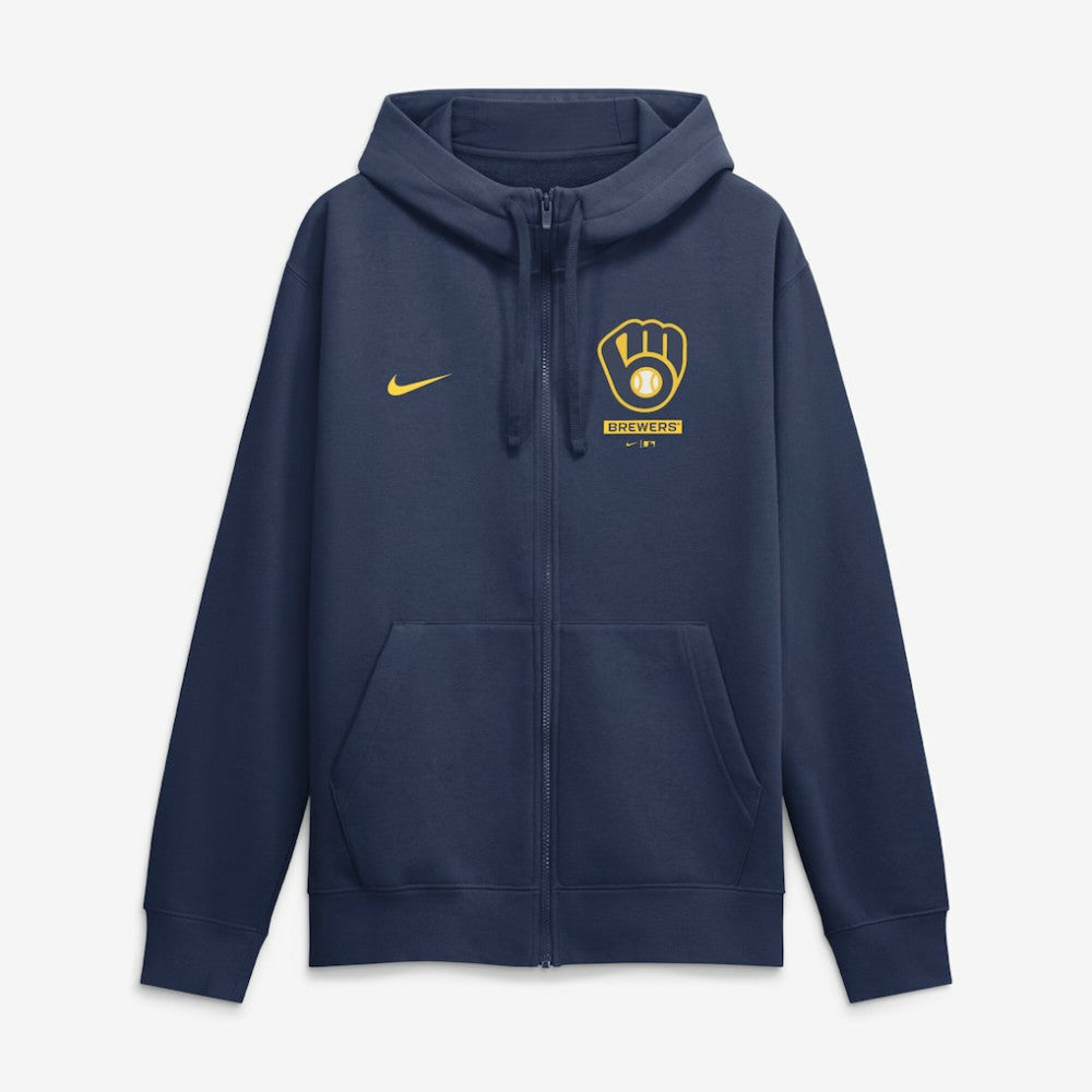 Milwaukee Brewers Nike Primetime Lockup Full-Zip Hoodie Sale