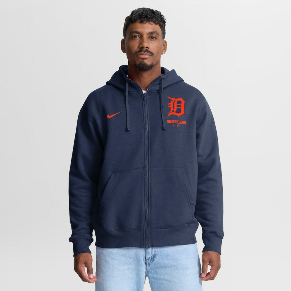 Detroit Tigers Nike Primetime Lockup Full-Zip Hoodie On Sale