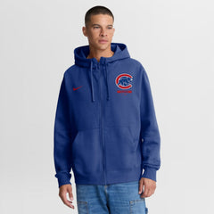 Chicago Cubs Nike Primetime Lockup Full-Zip Hoodie Lifestyle