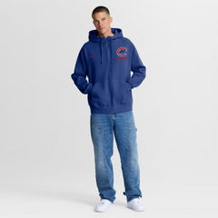 Chicago Cubs Nike Primetime Lockup Full-Zip Hoodie Lifestyle