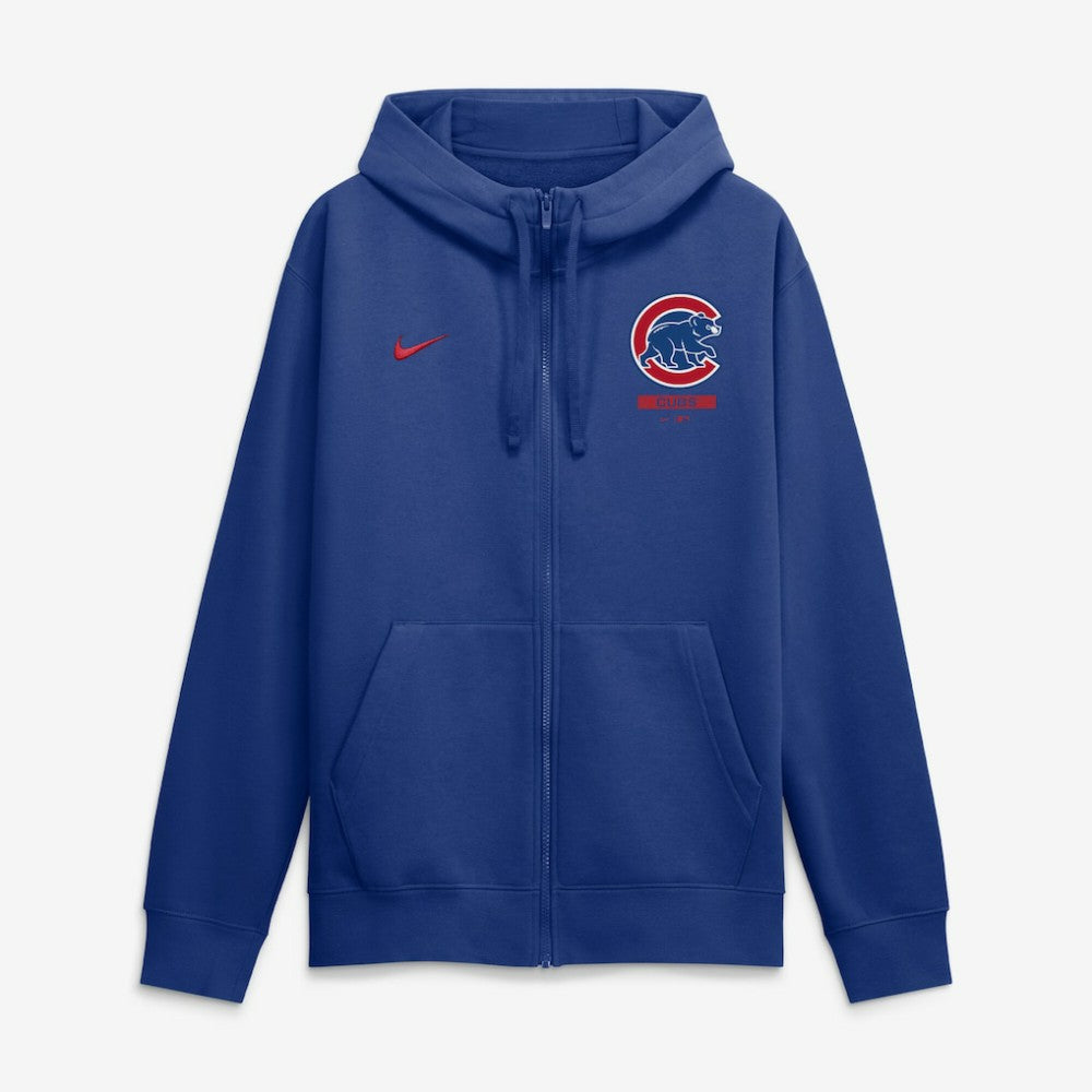 Chicago Cubs Nike Primetime Lockup Full-Zip Hoodie Lifestyle