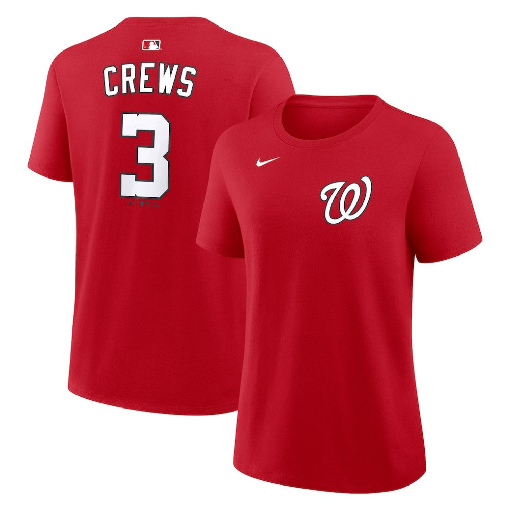 Dylan Crews Washington Nationals Nike Women's Name & Number T-Shirt Near Me