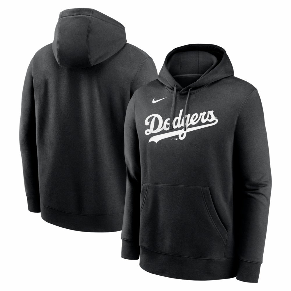 Los Angeles Dodgers Nike Logo Club Fleece Hoodie On Sale