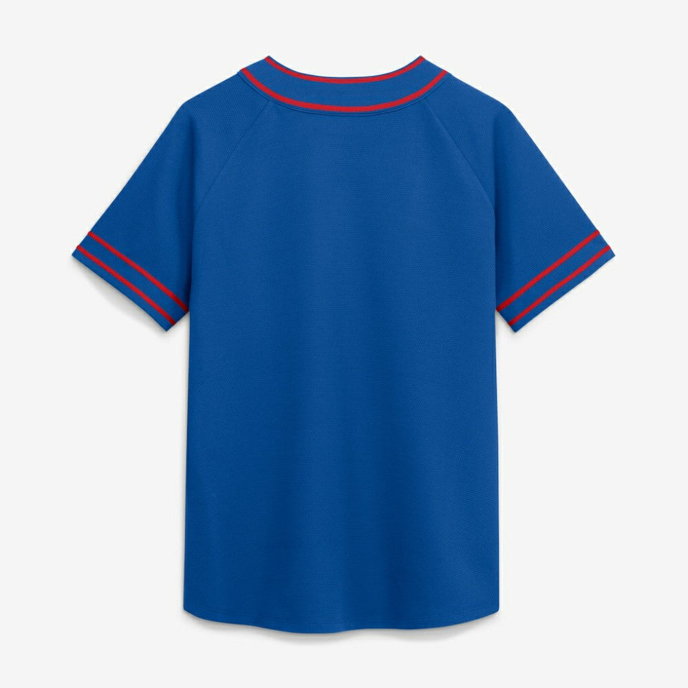 Chicago Cubs Fanatics Women's Diva Race Ahead Raglan V-Neck T-Shirt discount
