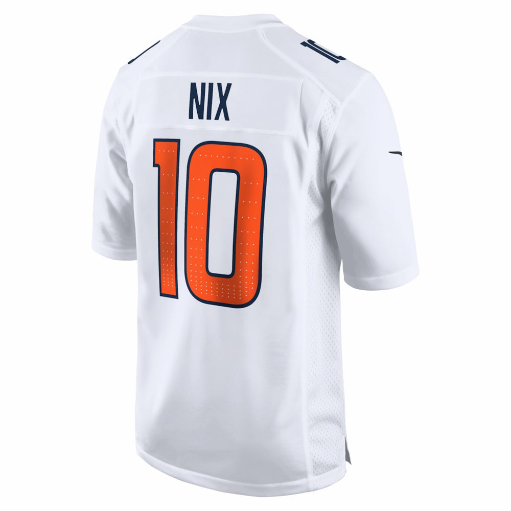 Bo Nix Denver Broncos Tundra Fashion Game Jersey White - Nike