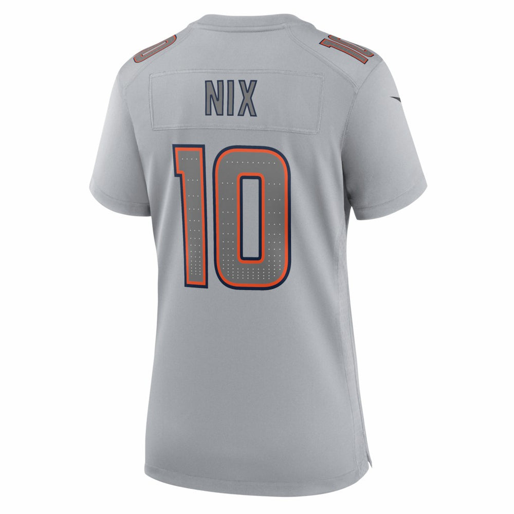 Bo Nix Denver Broncos Women's Fashion Atmosphere Fashion Game Jersey Gray - Nike