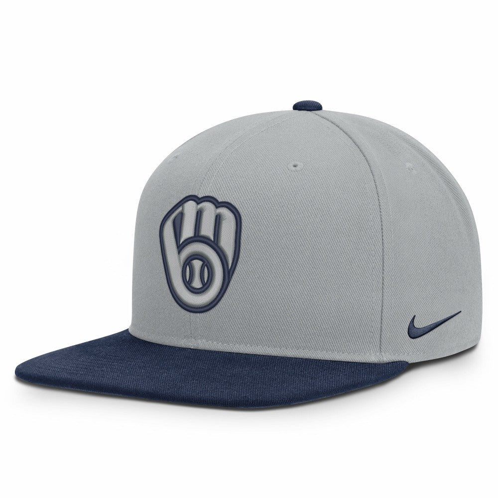 Milwaukee Brewers Nike Primetime Pro Dri-FIT Snapback Hat On Sale