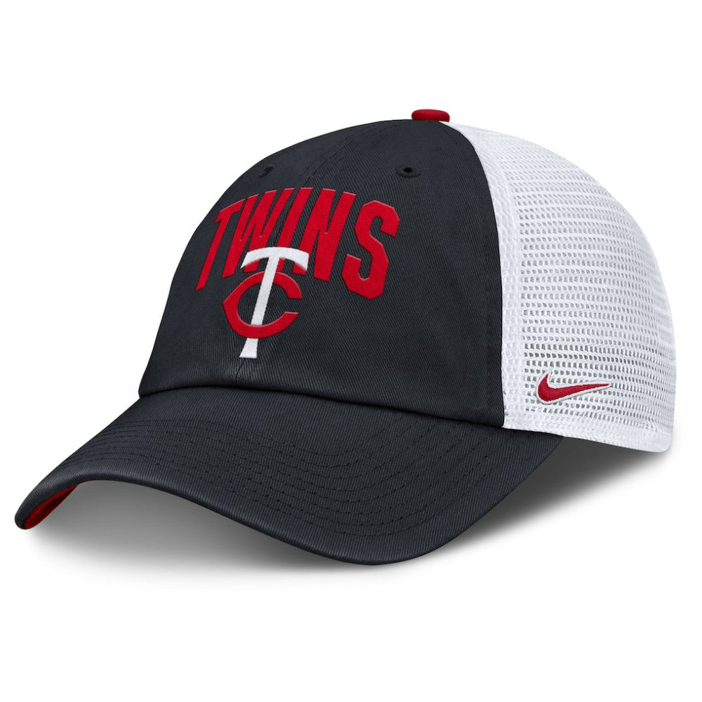 Minnesota Twins Nike Primetime Club Adjustable Trucker Hat discount