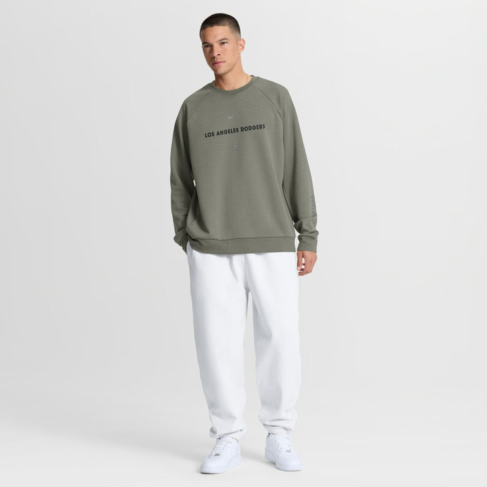 Los Angeles Dodgers Nike Statement Primary Raglan Dri-FIT Sweatshirt discount