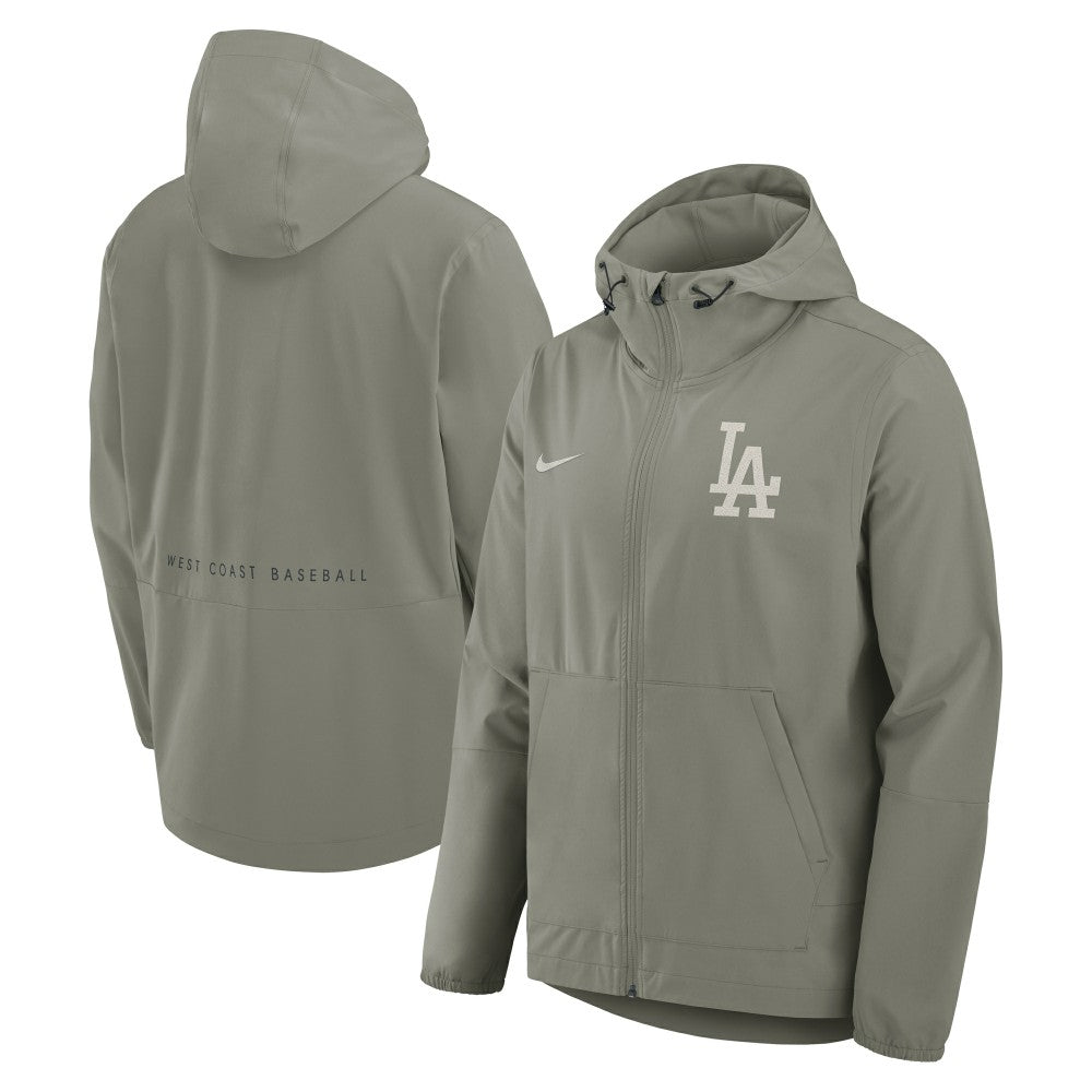 Los Angeles Dodgers Nike Unlimited Packable Full-Zip Hooded Jacket On Sale