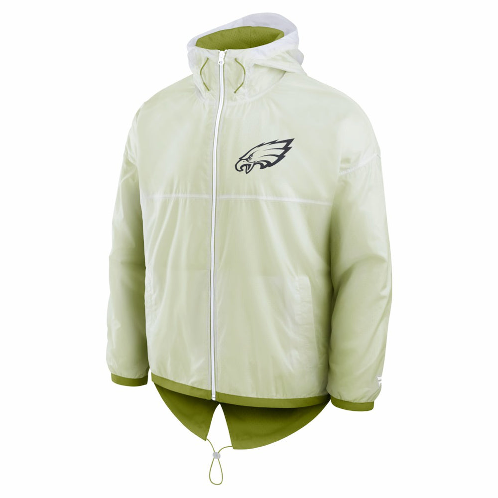 Philadelphia Eagles Type Play Down Full-Zip Jacket White - Fanatics