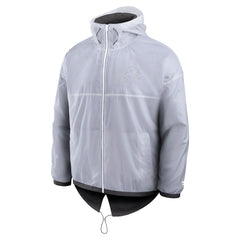 Detroit Lions Type Play Down Full-Zip Jacket White - Fanatics