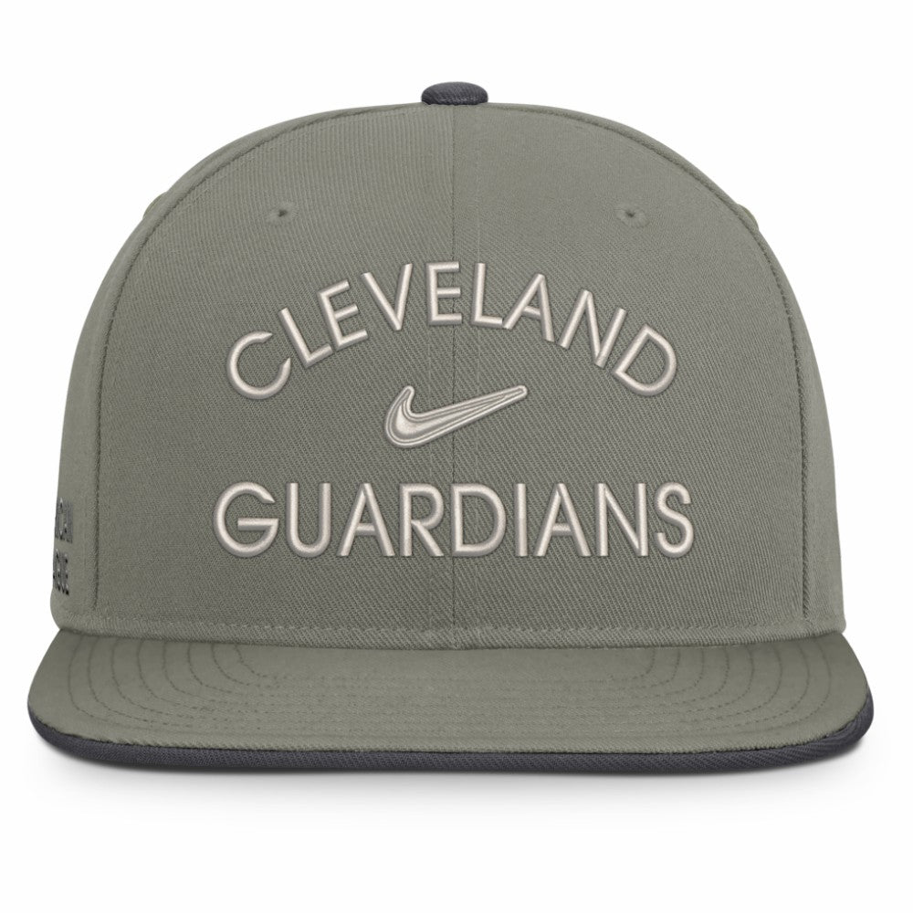 Cleveland Guardians Nike Pro Dri-FIT Snapback Hat Lifestyle